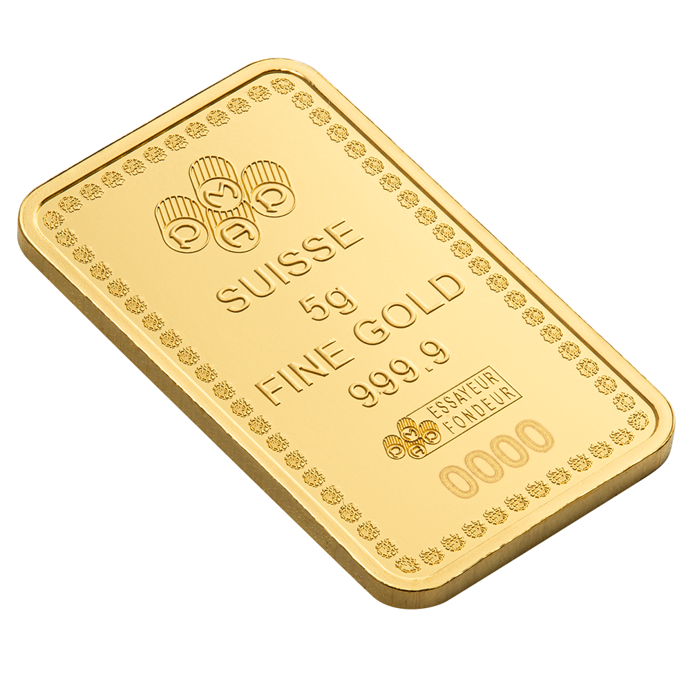 Diwali Lakshmi & Rangoli - 5g Pure Gold Bar
