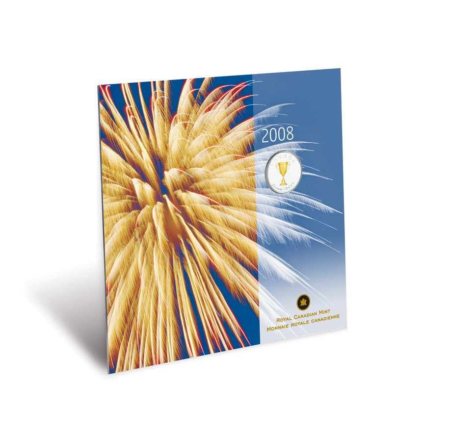 2008 Congratulations Gift Set with Coloured 25 cent