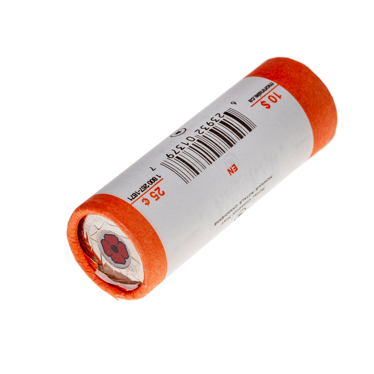 2008 25c Poppy Coin Roll