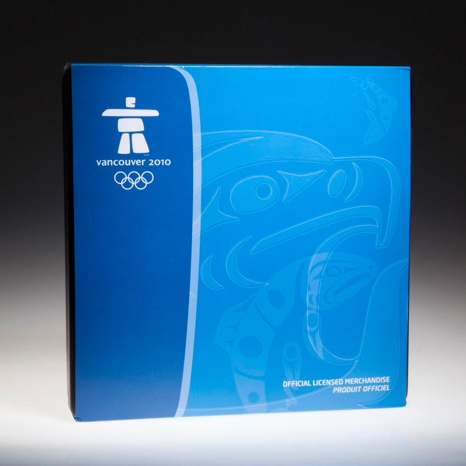 2010 $250 Vancouver Olympic Winter Games: The Eagle - Pure Silver Antique Finish Kilo Coin