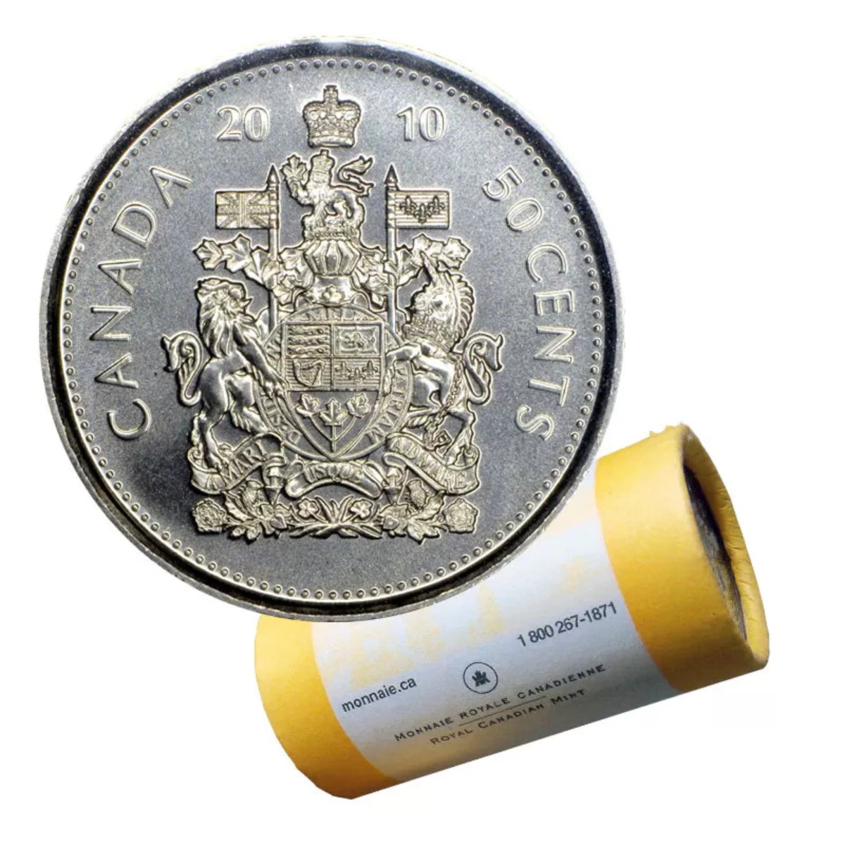 2010 50c Circulation Coin Roll