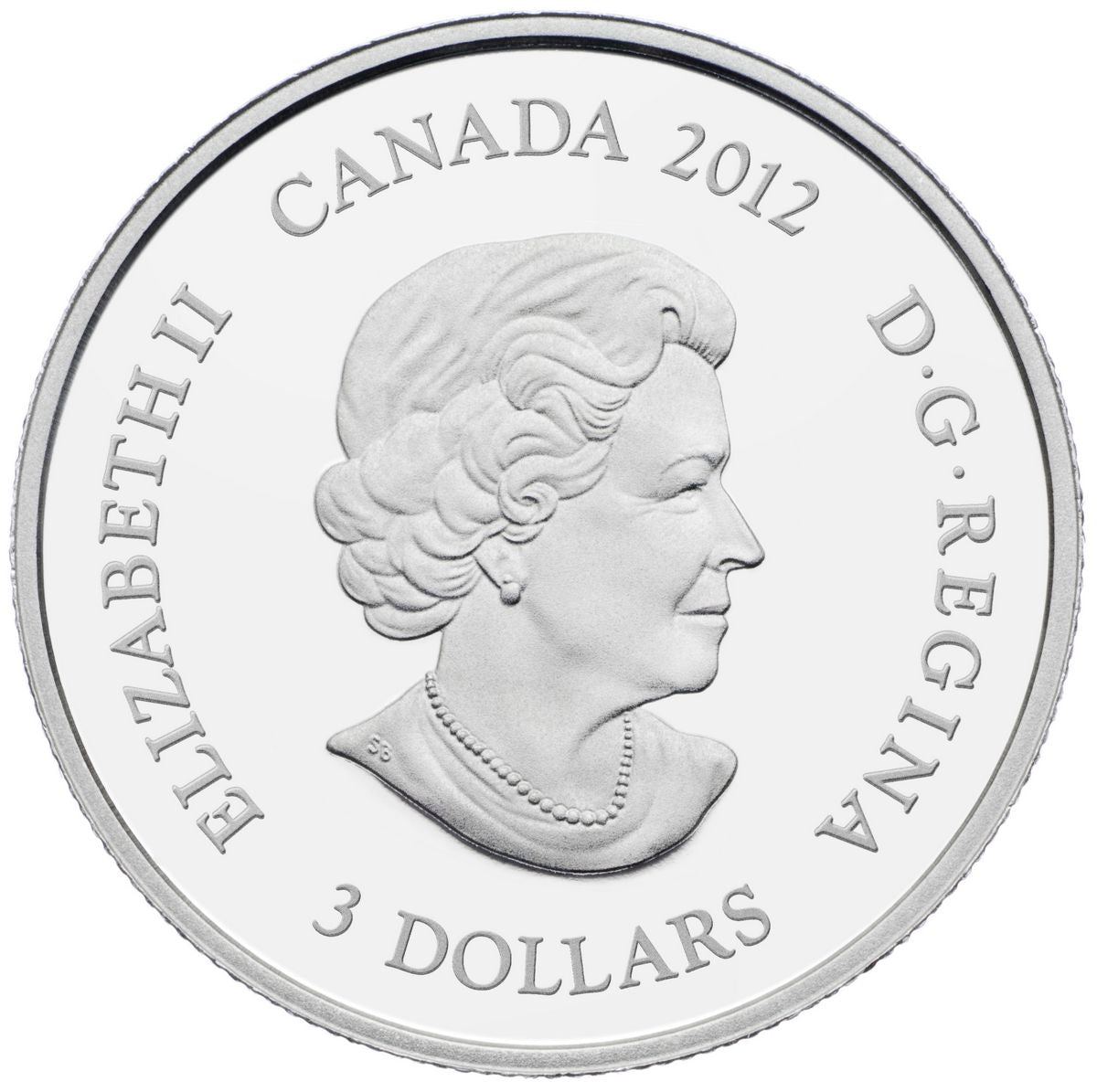 2012 $3 Birthstone Collection: July - Pure Silver Coin