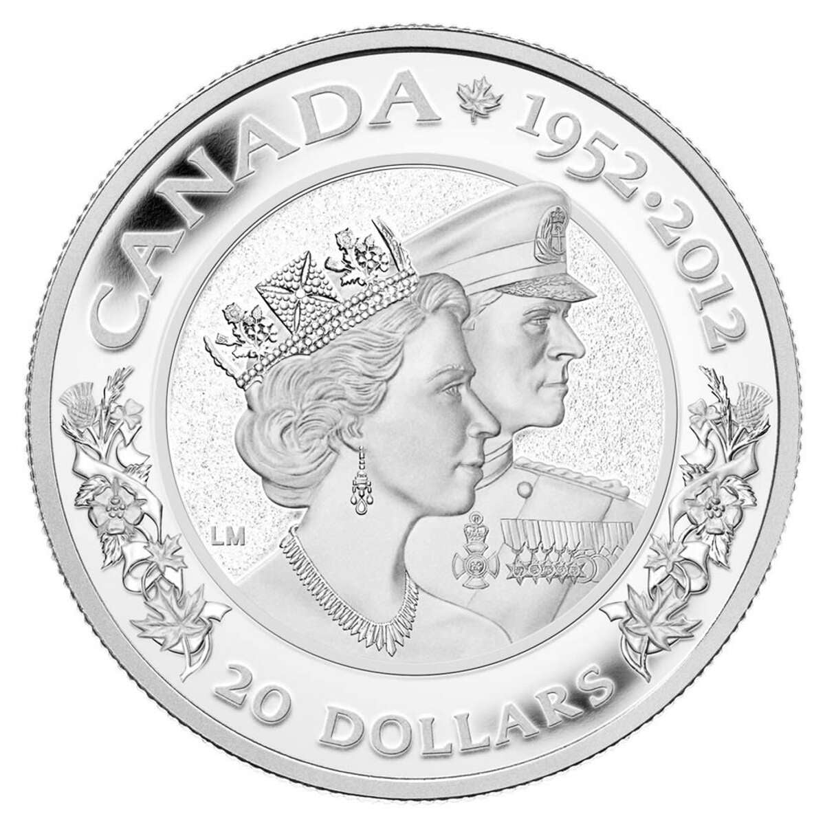 2012 $20 Queen's Diamond Jubilee - Pure Silver 3-Coin Set