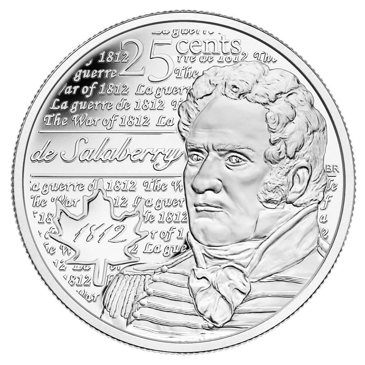 2013 25c Heroes of 1812: Charles Michel de Salaberry - 10 pack