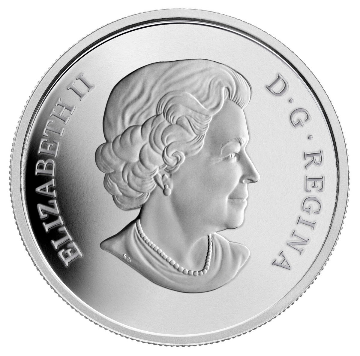 2013 $20 Fine Silver Coin - Purple Coneflower and Eastern Tailed Blue