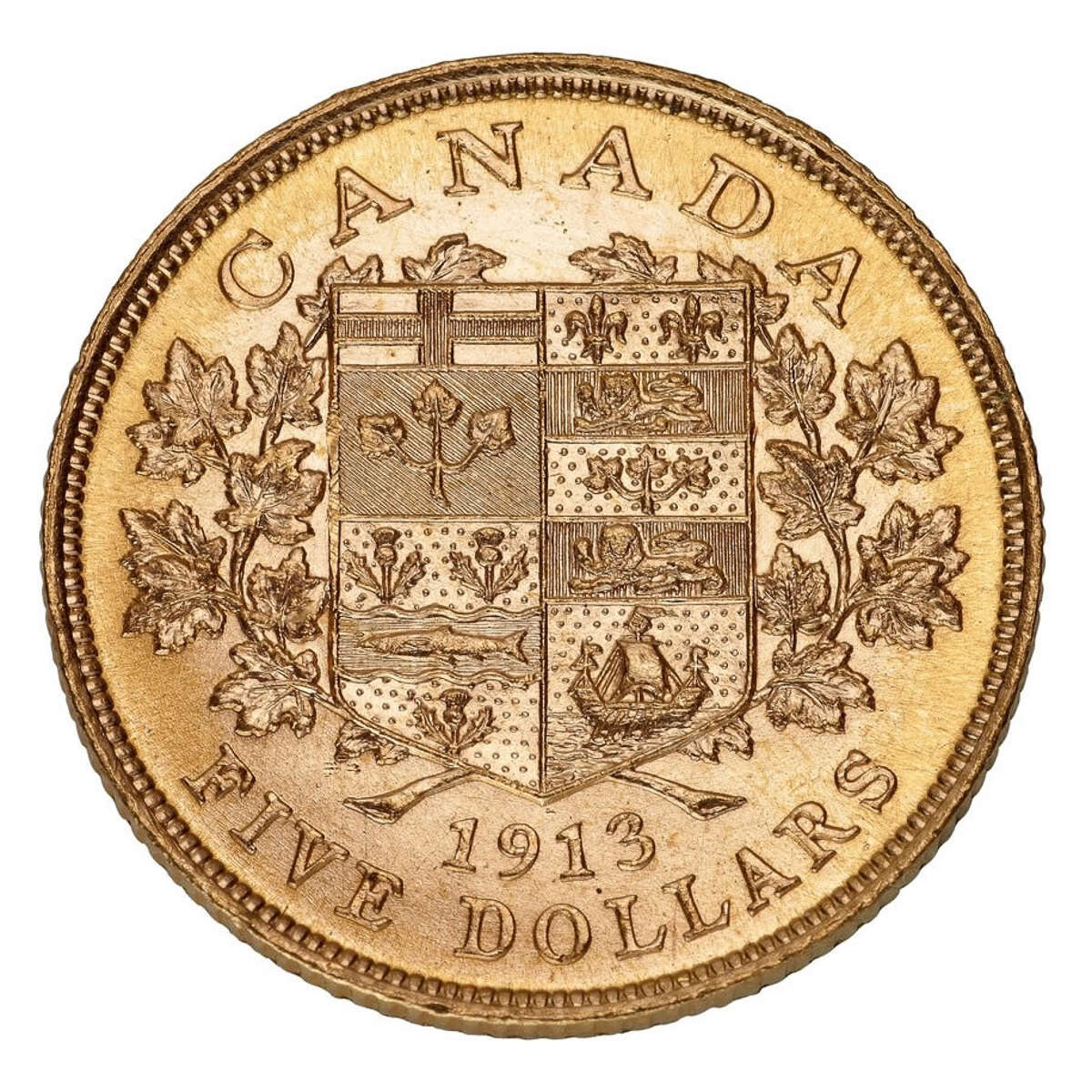 1913 $5 Hand-Selected Gold Coin: Canada's First Gold Coins