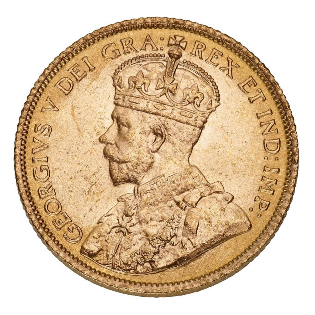 1913 $5 Hand-Selected Gold Coin: Canada's First Gold Coins