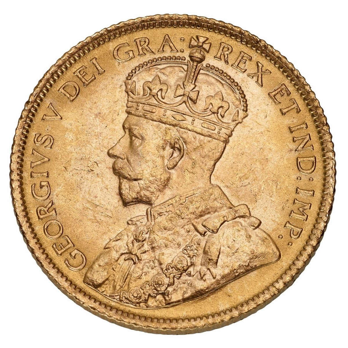 1914 $5 Hand-Selected Gold Coin: Canada's First Gold Coins