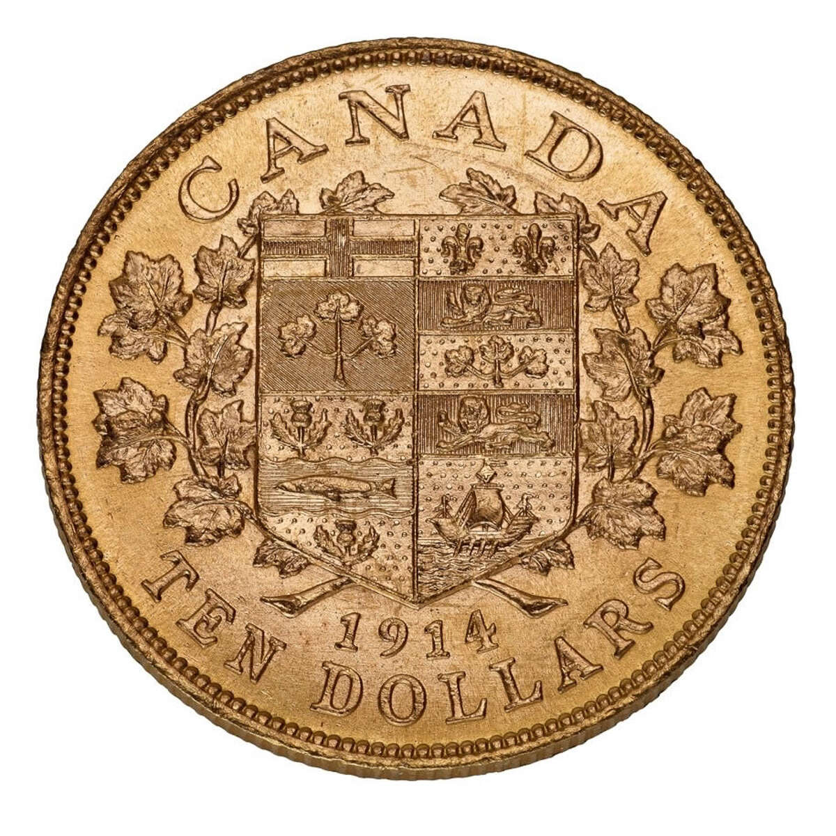 1914 $10 Premium Hand Selected Gold Coin - Canada's First Gold Coins