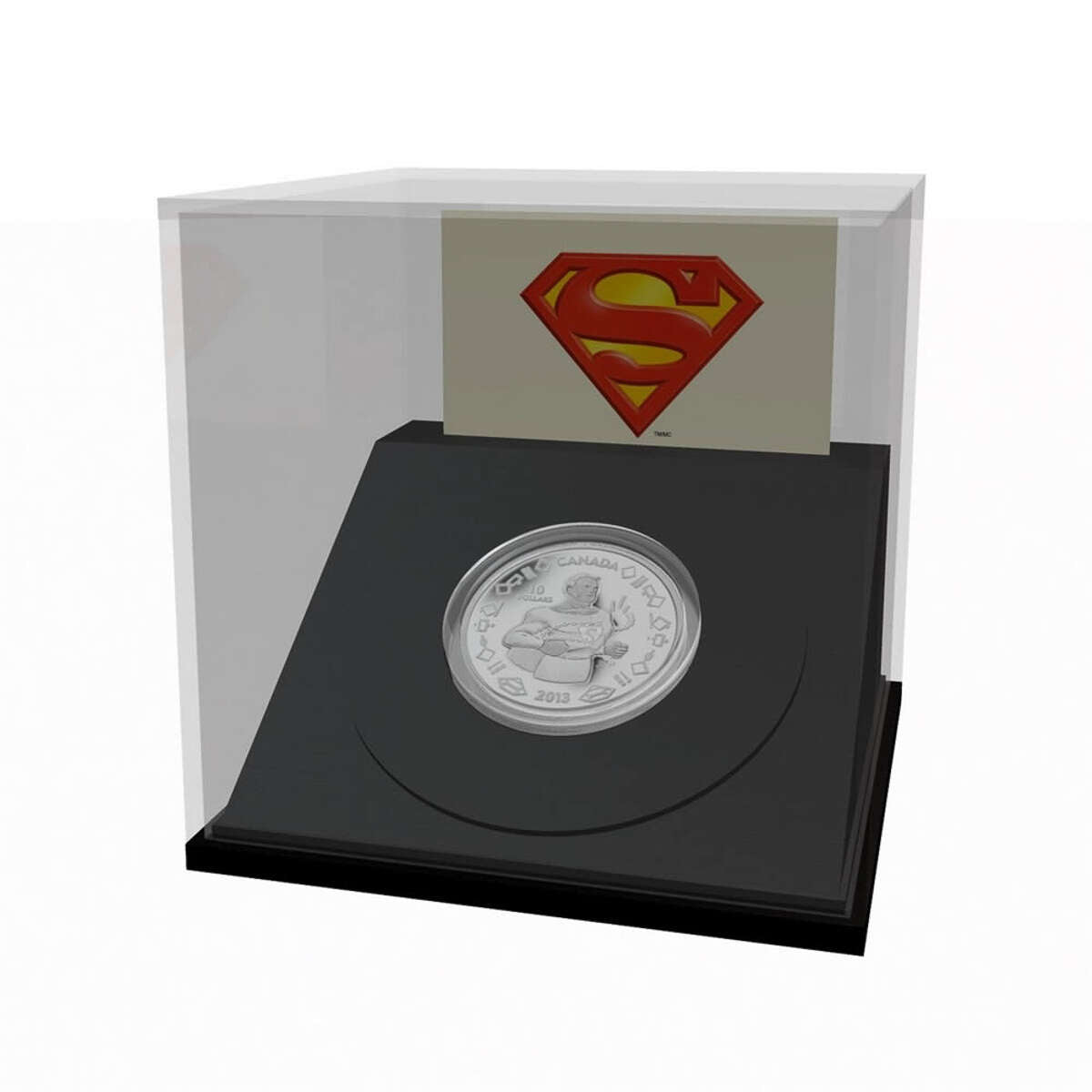2013 $10 75th Anniversary of Superman™: Vintage - Pure Silver Coin