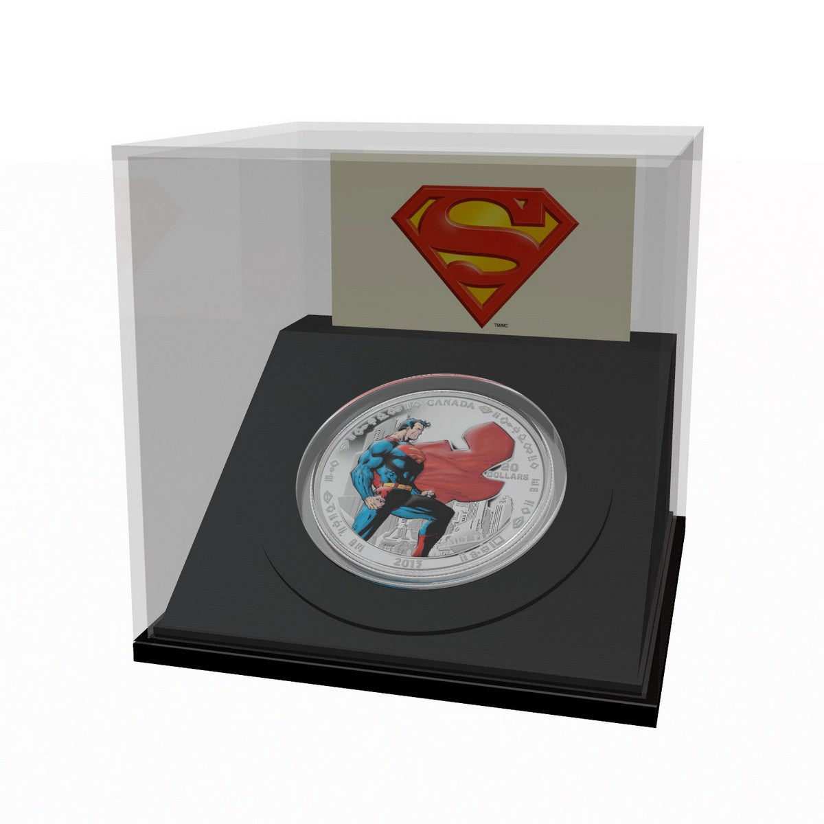 2013 $20 75th Anniversary of Superman™: Man of Steel - Pure Silver Coin