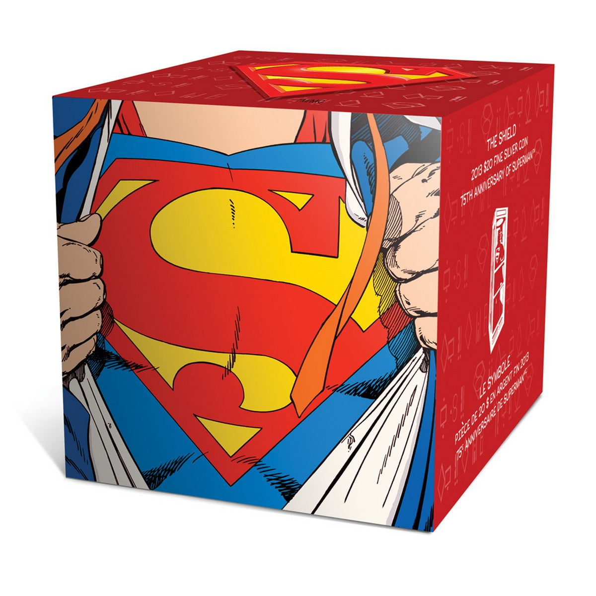 2013 $20 75th Anniversary of Superman™: The Shield - Pure Silver Coin