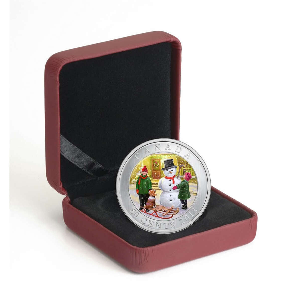 2013 50c Snowman - Lenticular Coin