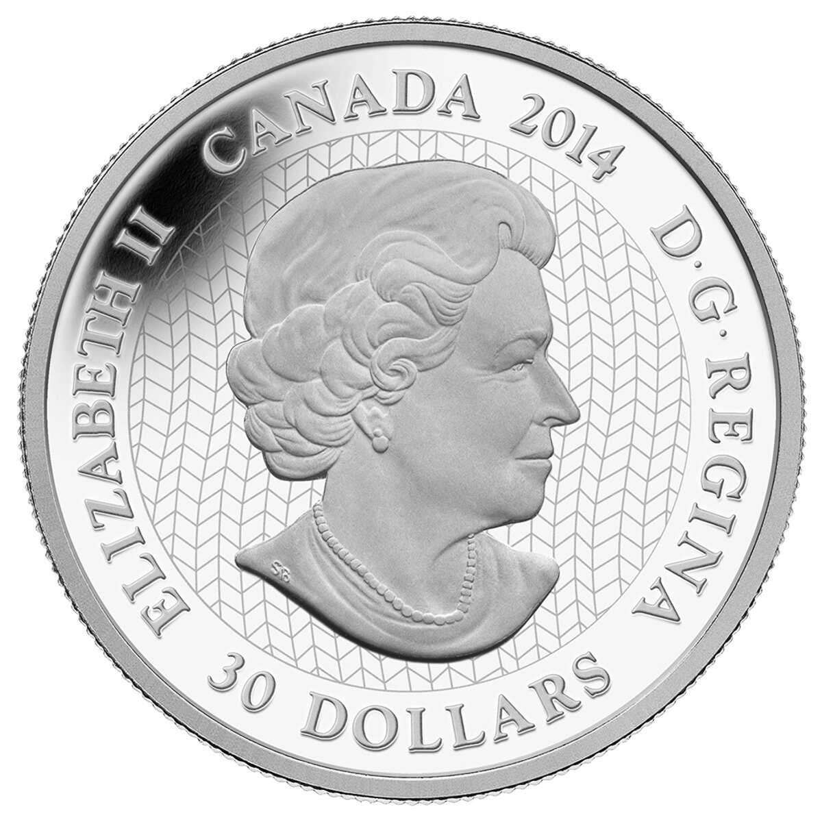2014 $30 Canadian Contemporary Art - Pure Silver Coin