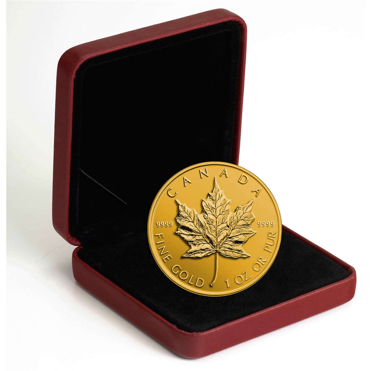 2014 $50 Maple Leaf - Pure Gold Special Edition High Relief Coin