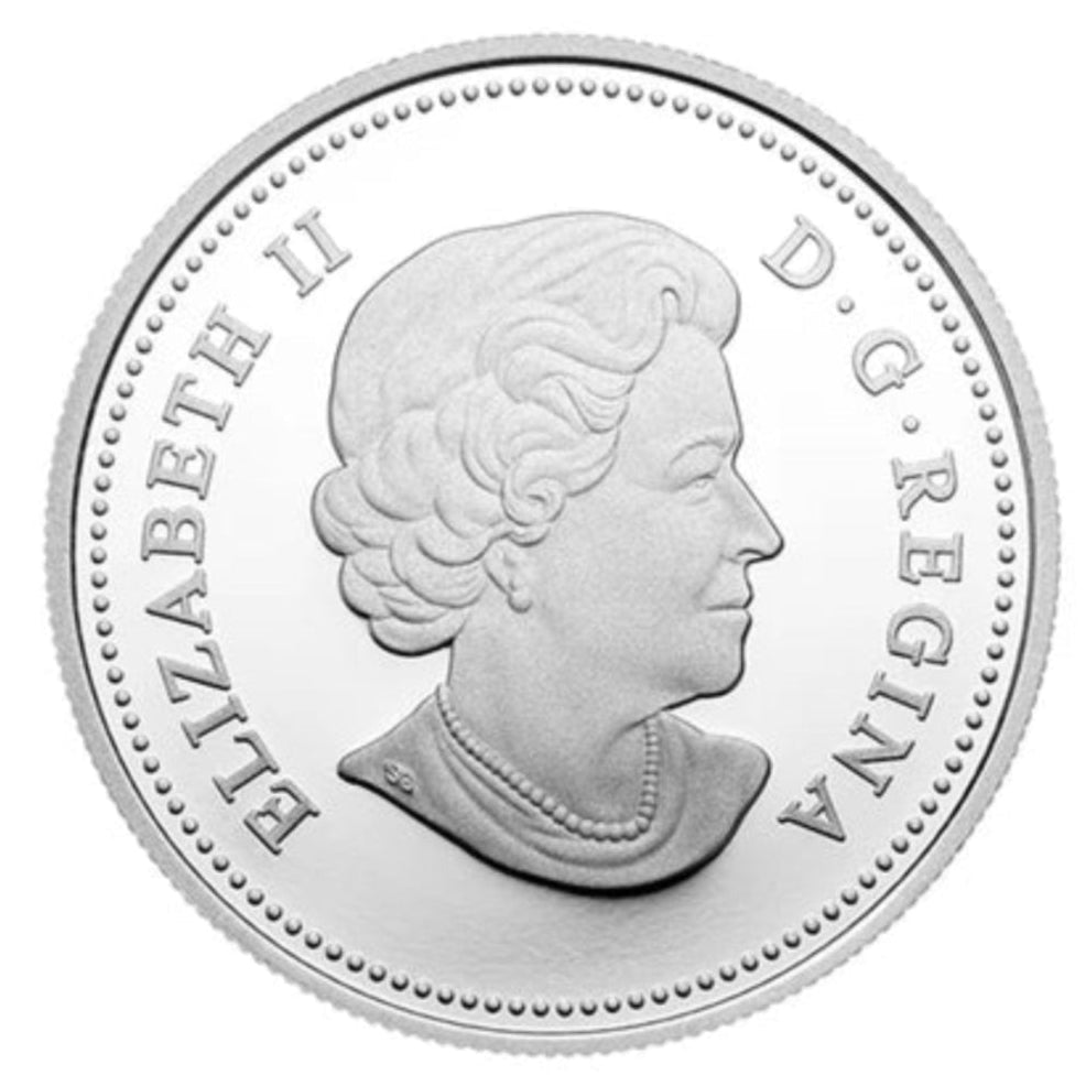 2015 $20 Canadian Dinosaurs: Albertosaurus - Pure Silver Coin