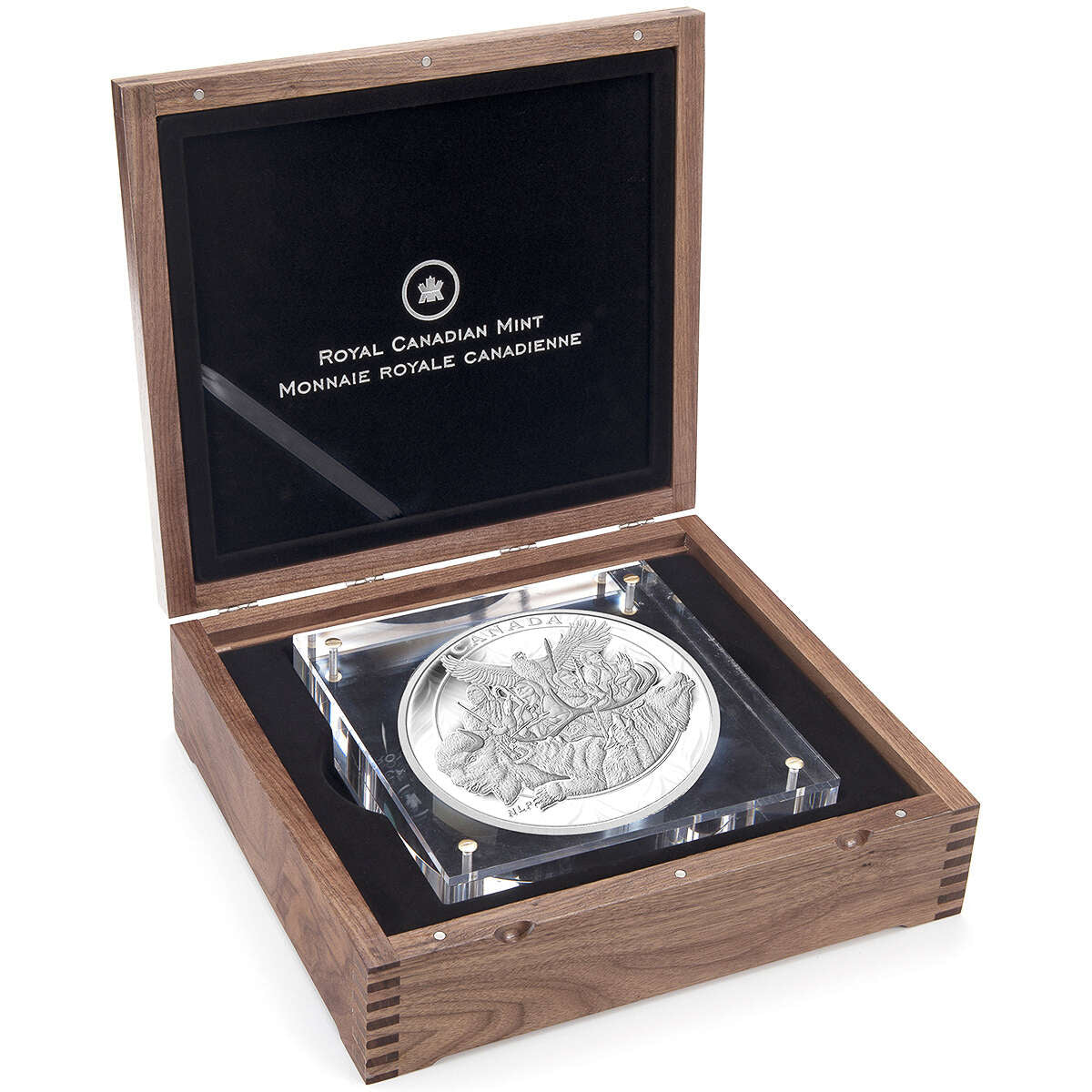 2014 $500 Canadian Monuments: National Aboriginal Veterans Monument - Pure Silver Coin