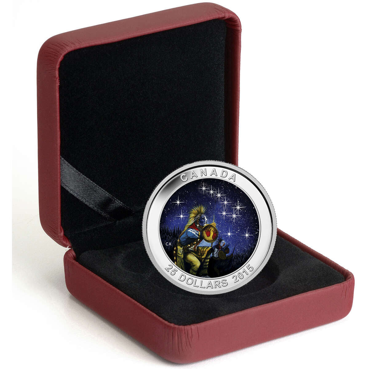 2015 $25 Star Charts: The Quest - Pure Silver Coin