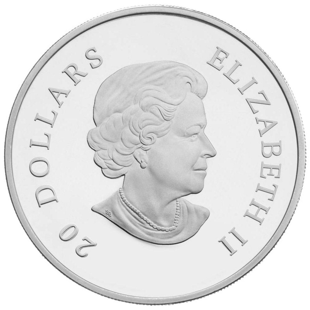 2015 $20 George-Etienne Cartier - Pure Silver Coin
