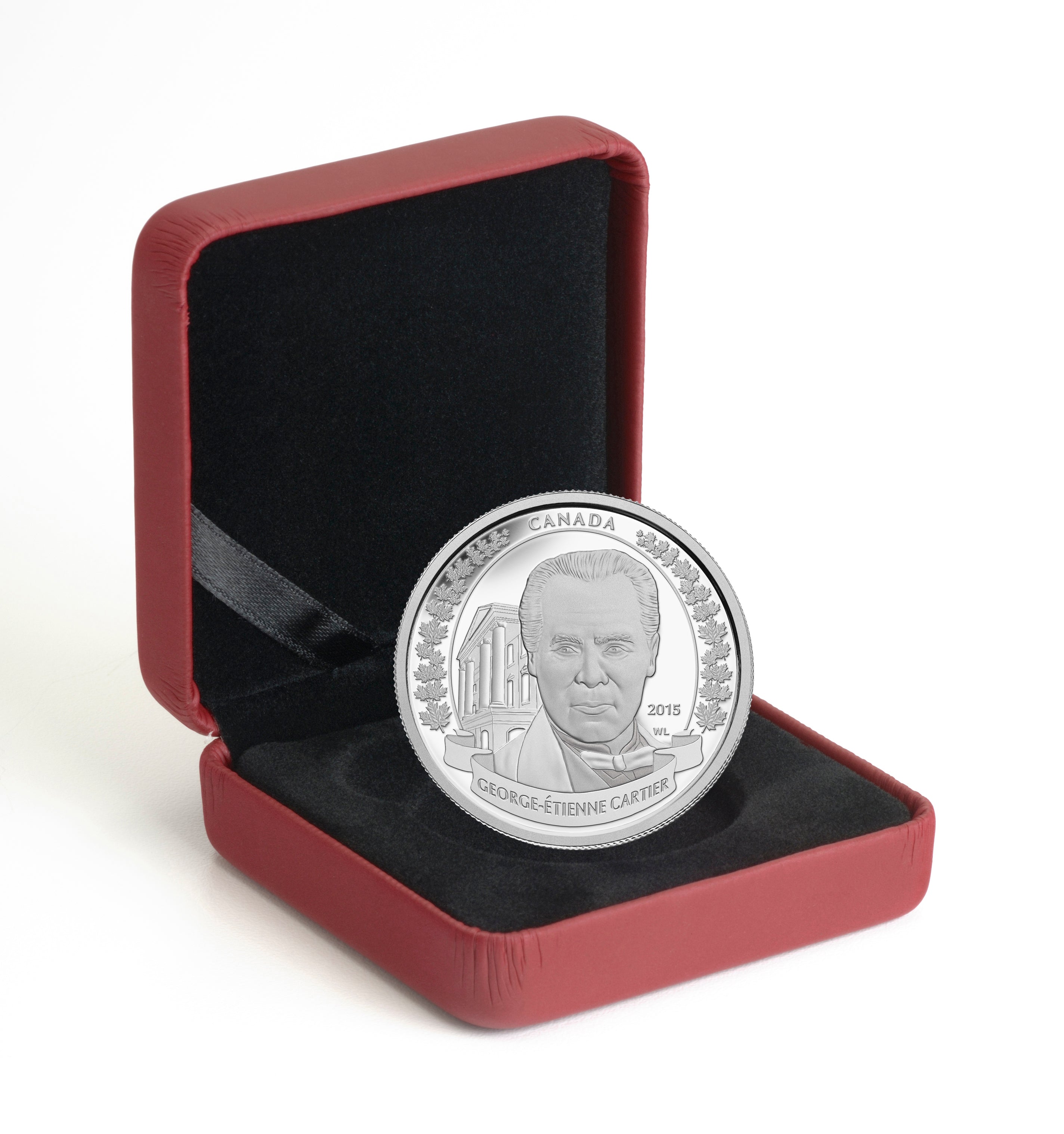 2015 $20 George-Etienne Cartier - Pure Silver Coin