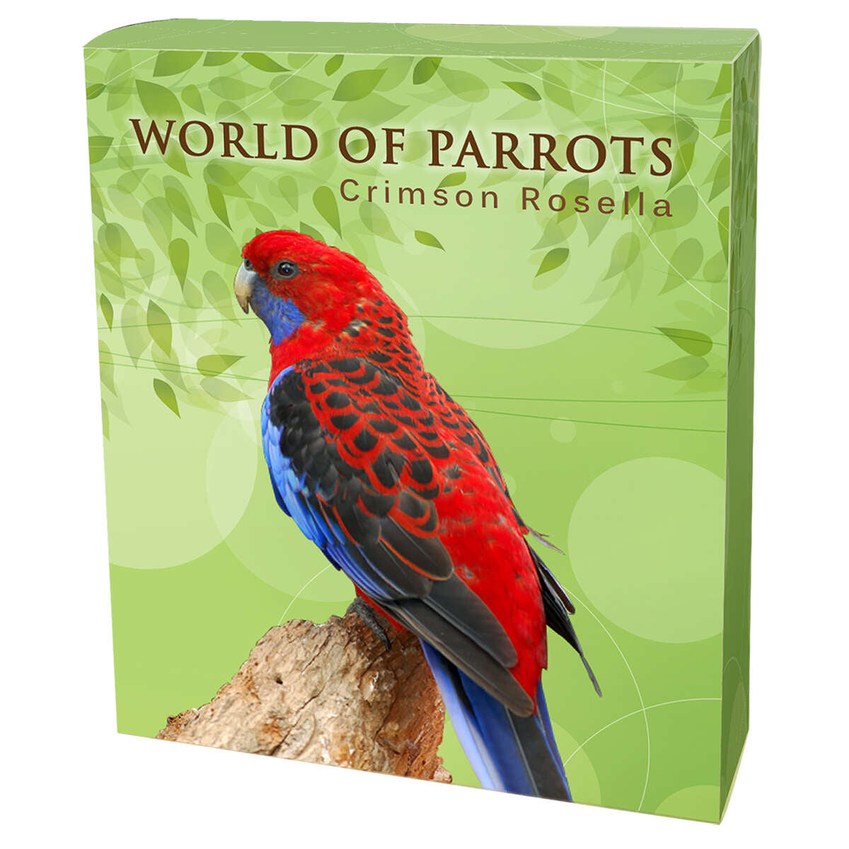 2014 $5 World of Parrots: Silver Crimson Rosella - Sterling Silver Coin