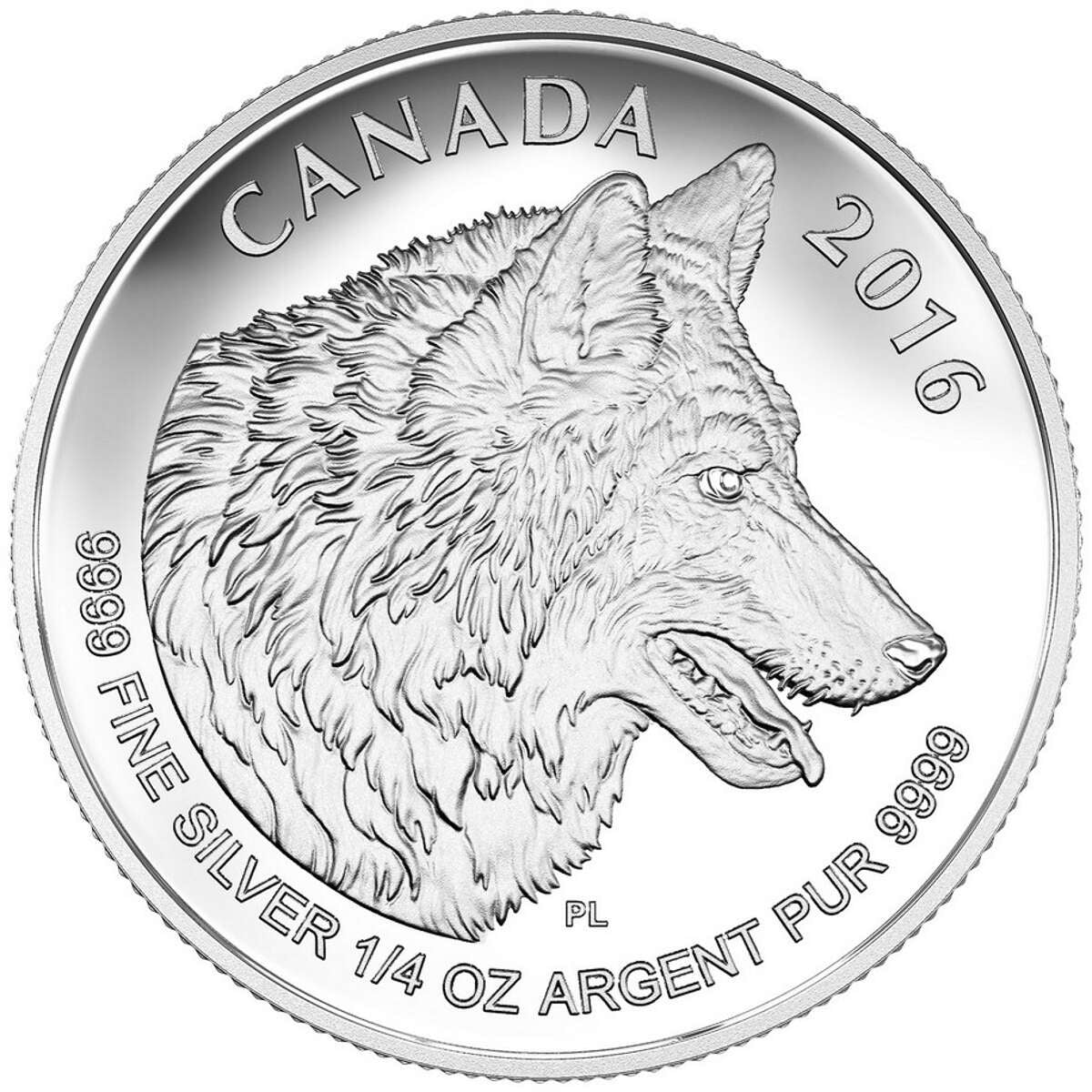2016 Wolf - Pure Silver Fractional Set