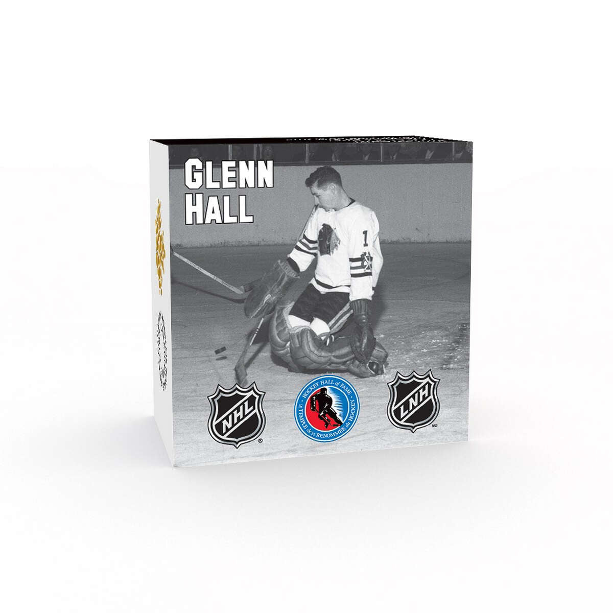 2015 $10 Goalies: Glenn Hall - Pure Silver Coin