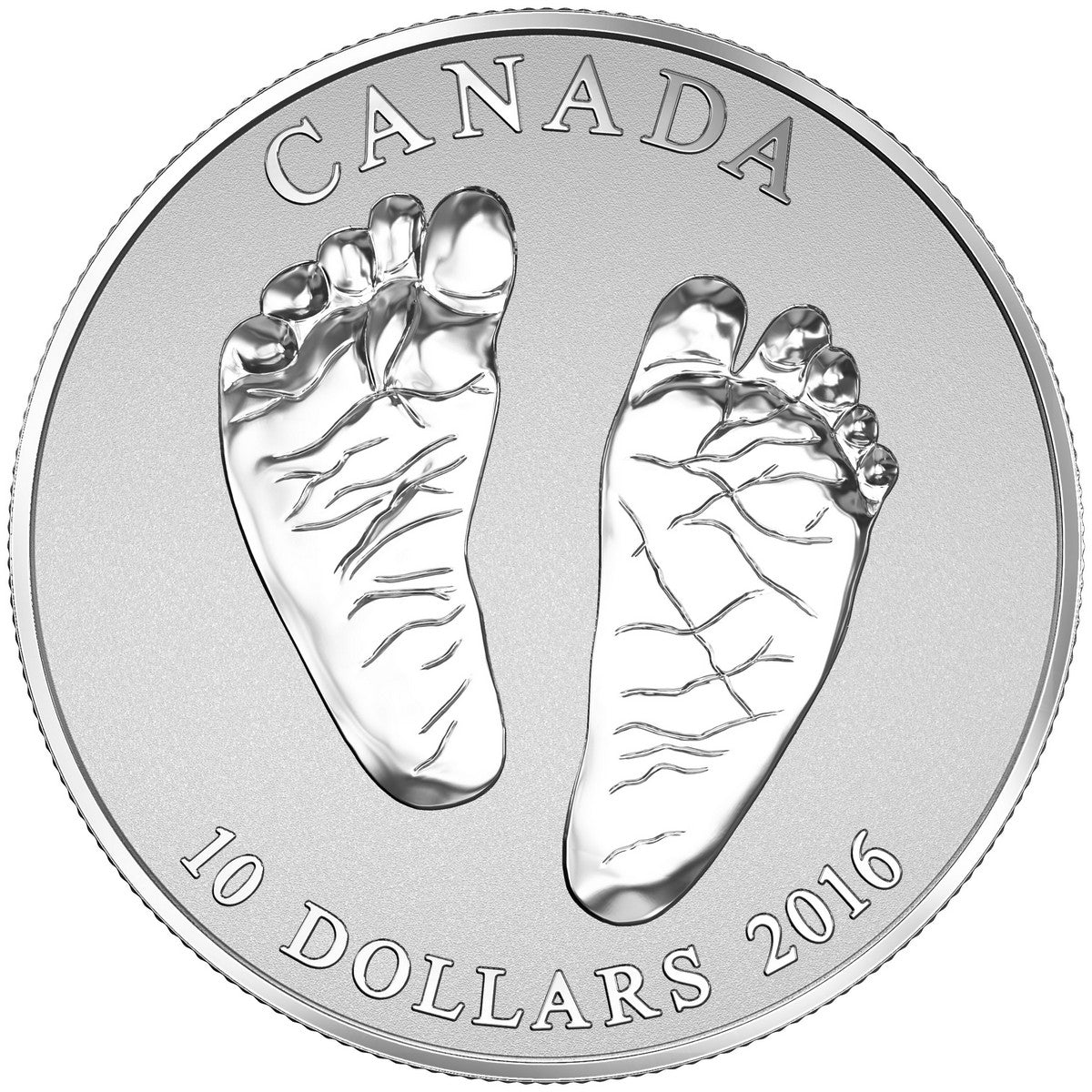 2016 $10 Welcome to the World - Pure Silver Coin