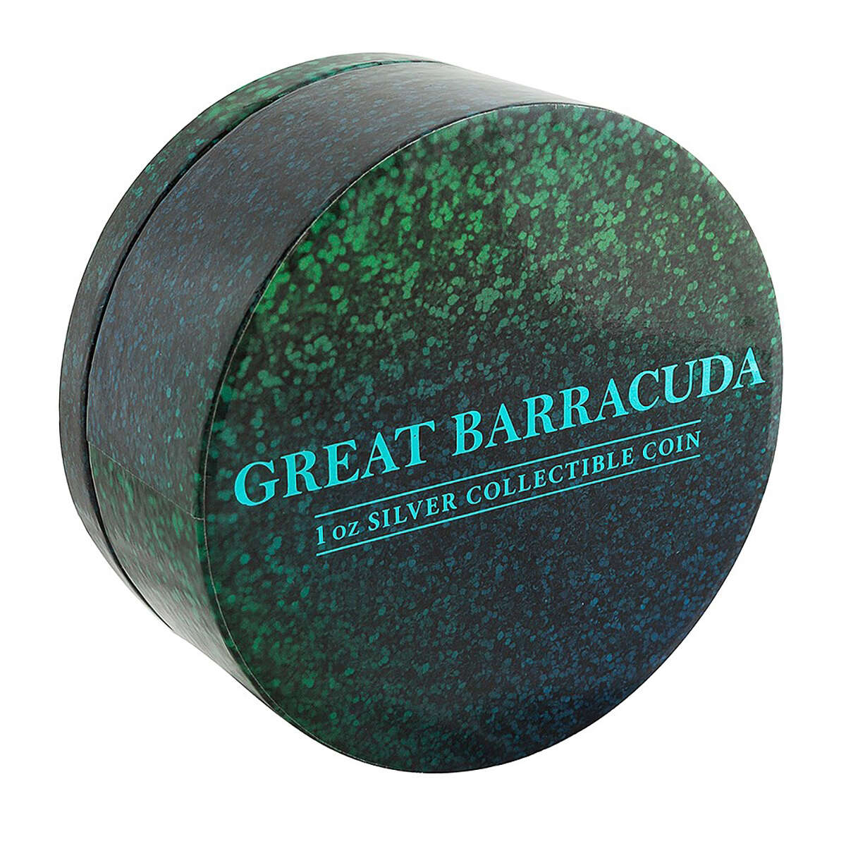 2015 $2 Ocean Predators: Great Barracuda - 1 oz. Pure Silver Coin