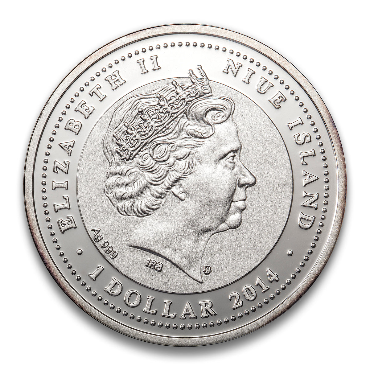 2014 $1 Endangered Animal Species: Giant Panda - Pure Silver Coin