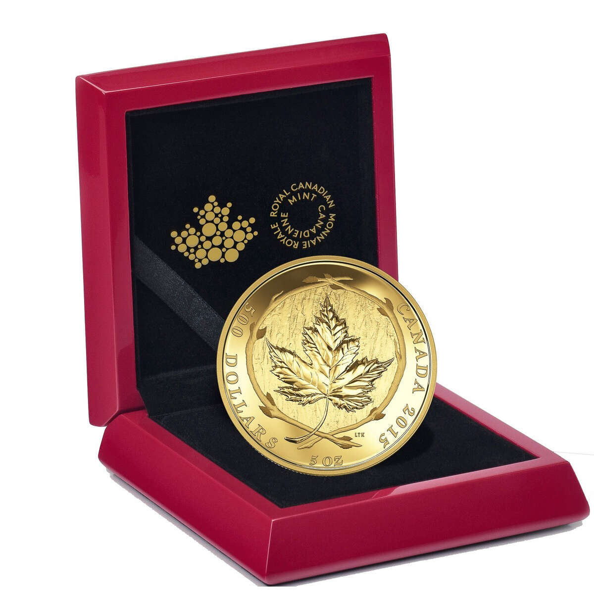2015 $500 Maple Leaf - Pure Gold Coin