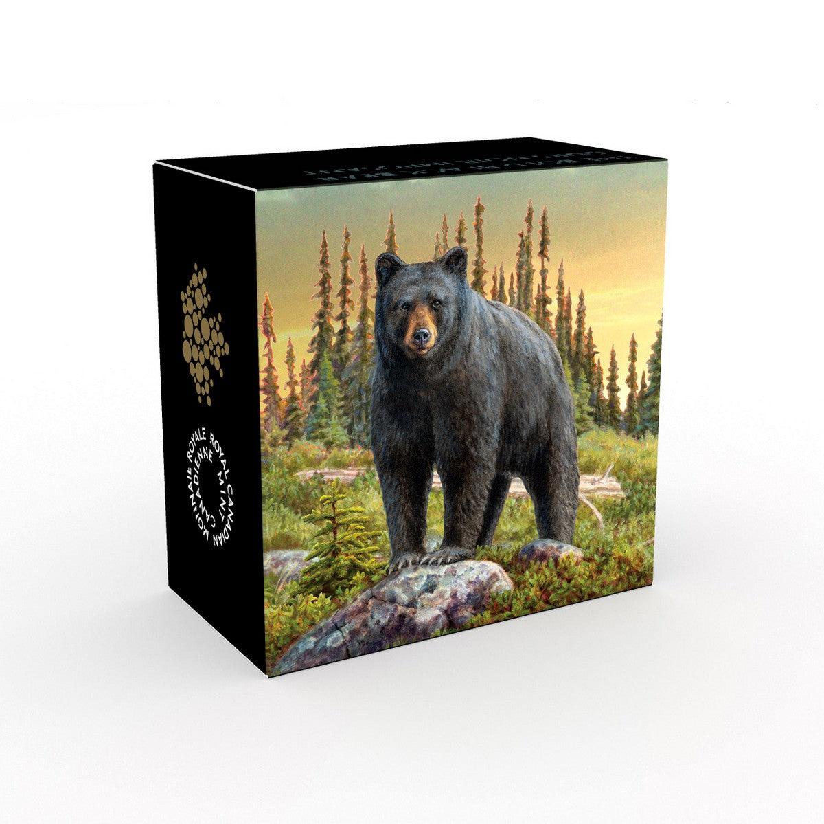 2017 $20 Majestic Animals II: The Bold Black Bear - Pure Silver Coin