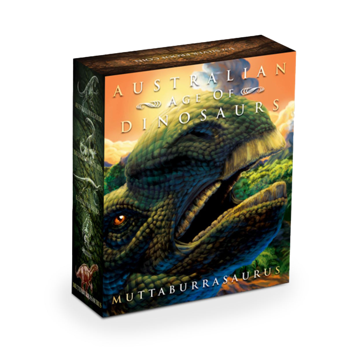2015 $1 Australian Age of Dinosaurs: Muttaburrasaurus - Pure Silver Coin