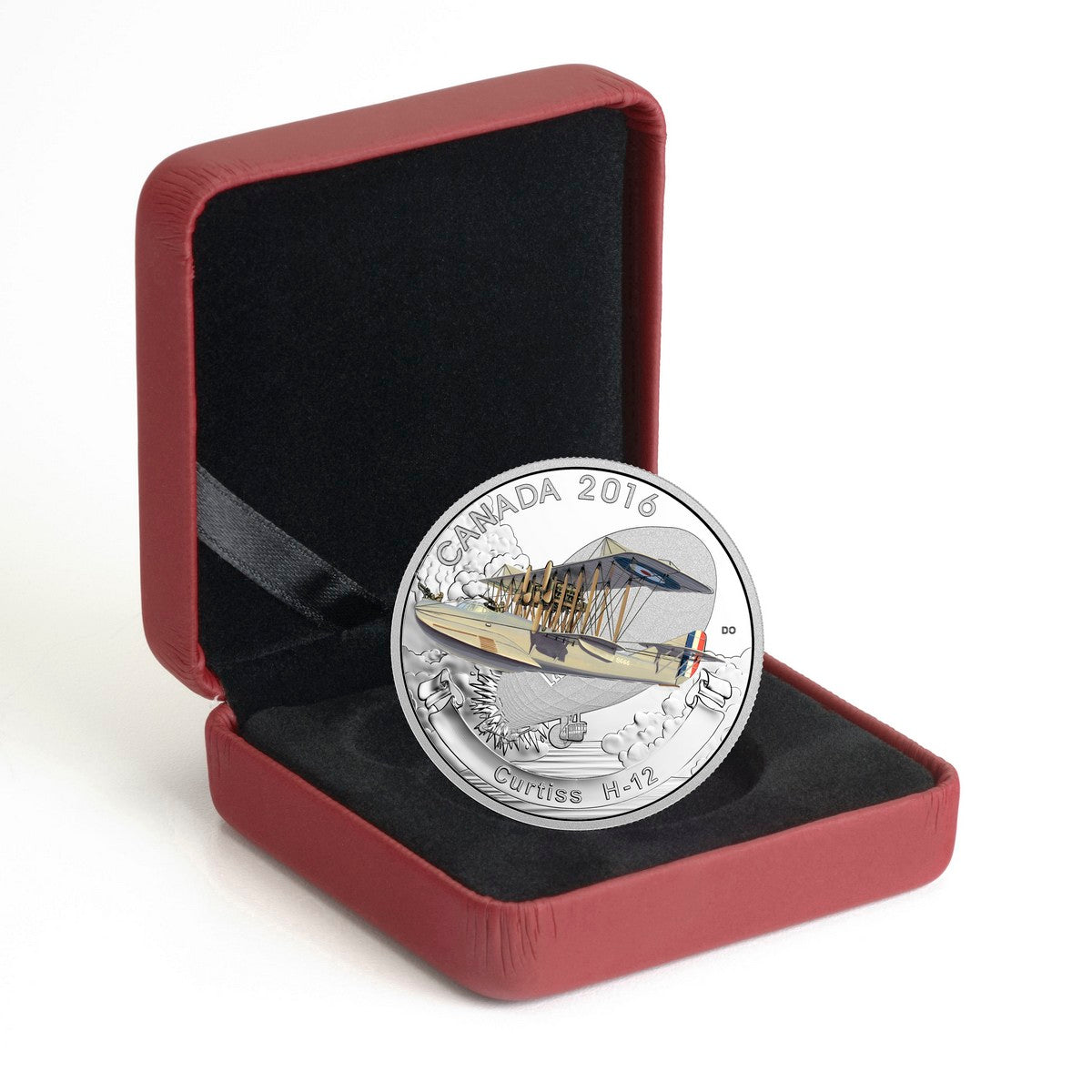 2016 $20 Aircraft of the First World War Series: Curtiss H-12 - Pure Silver Coin