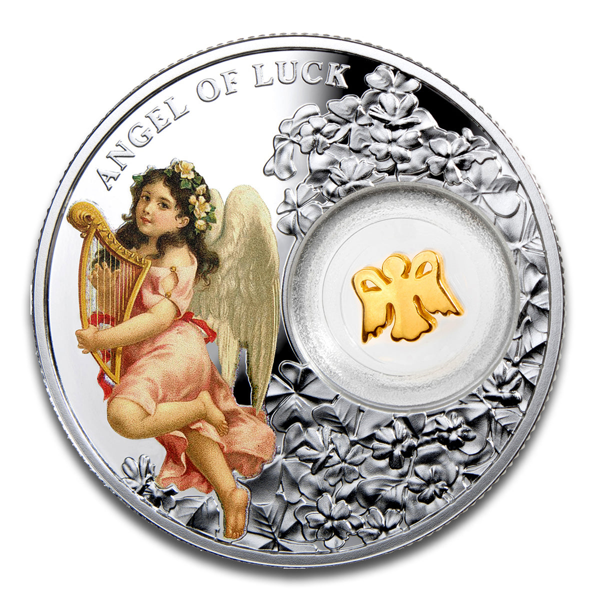 2015 $1 Angel of Luck - Pure Silver Coin