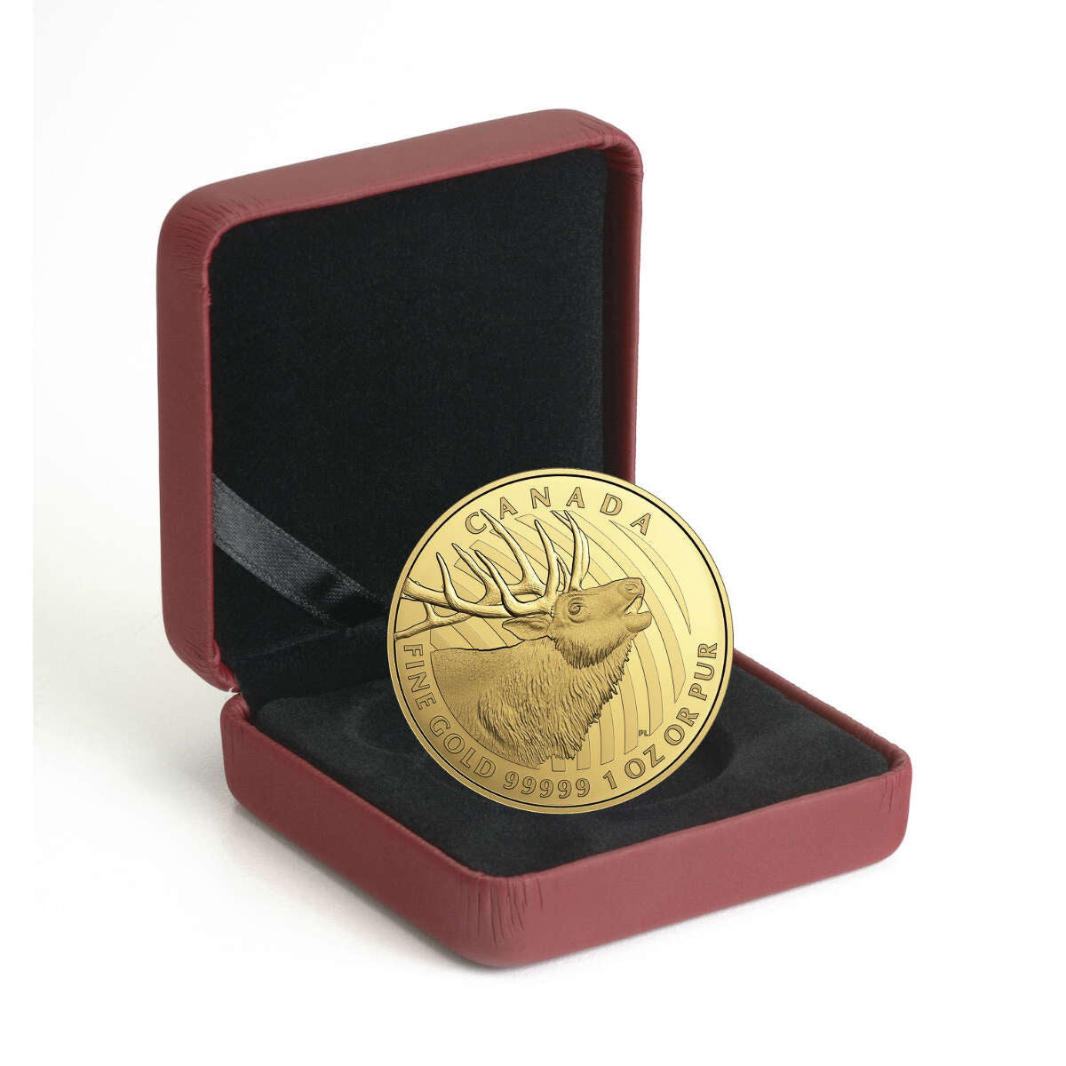 2017 $200 Call of the Wild: Elk - Pure Gold Coin