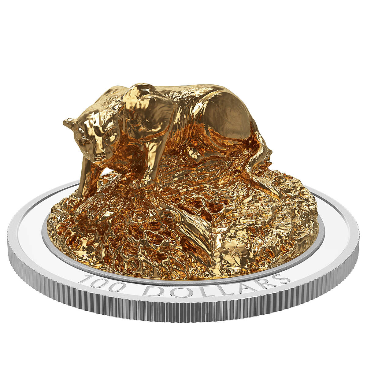 2017 $100 Sculpture of Majestic Canadian Animals - Pure Silver Coin Set