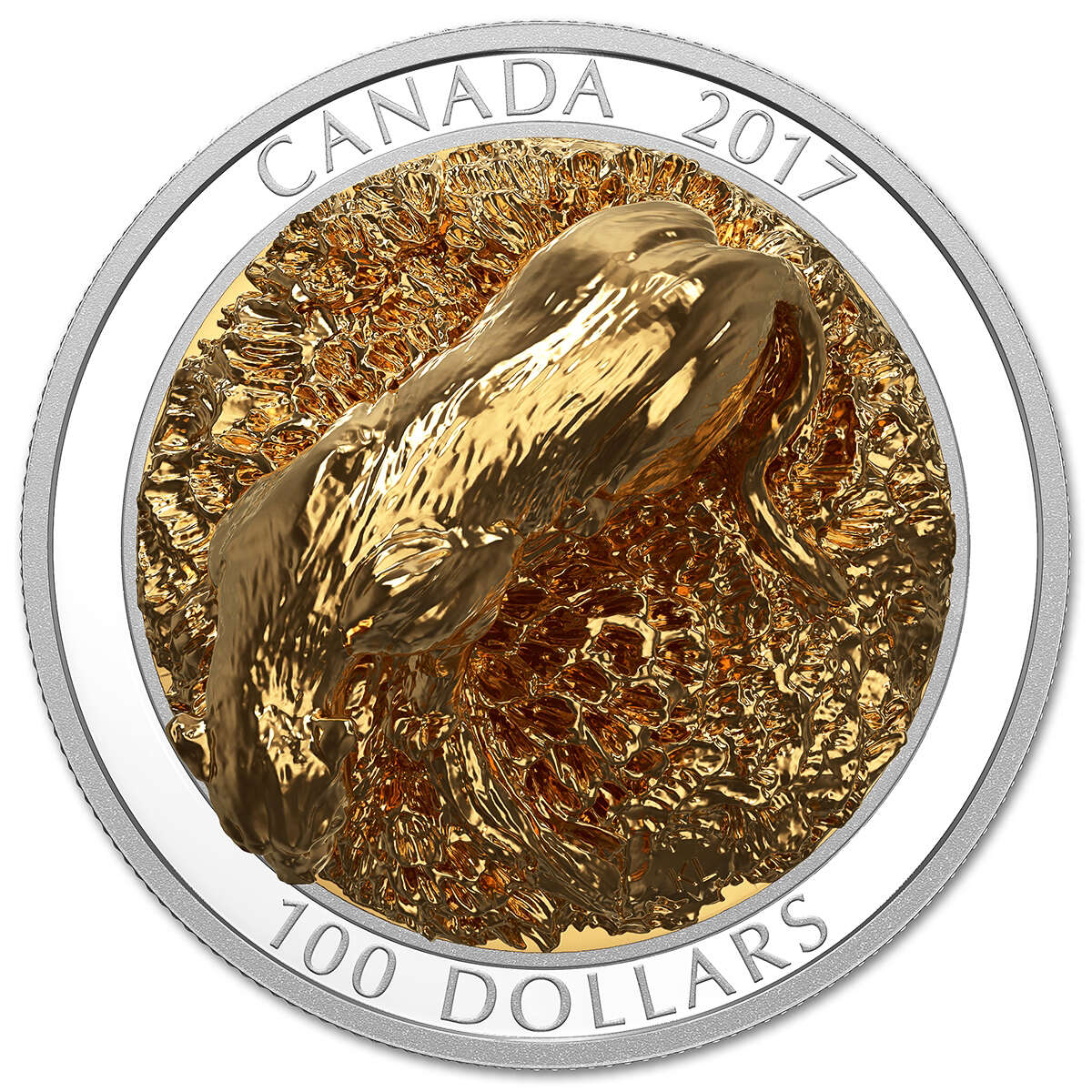 2017 $100 Sculpture of Majestic Canadian Animals - Pure Silver Coin Set