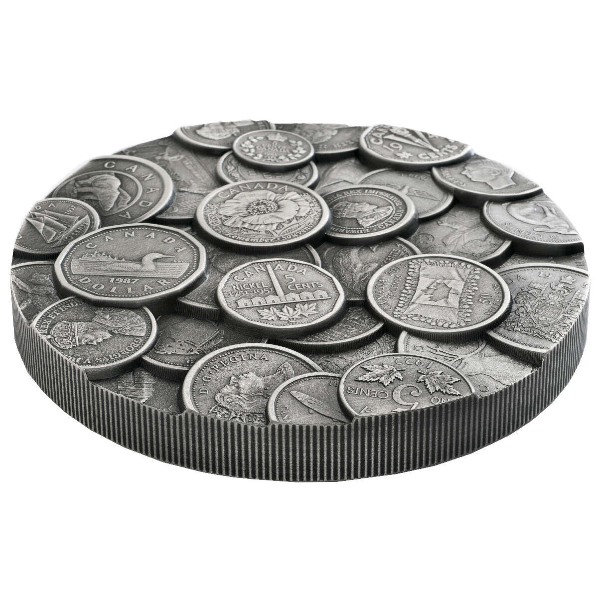 2017 $250 The Canadian Coin Collection - Pure Silver Kilo Coin