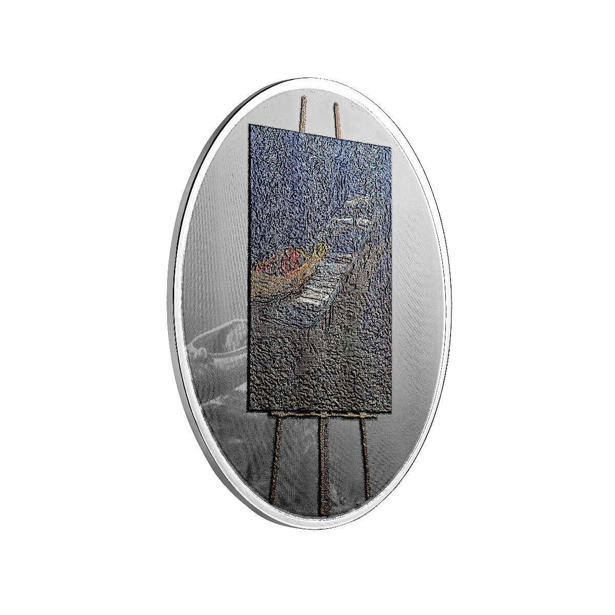 2017 $20 En Plein Air: A Paddle Awaits - Pure Silver Coin