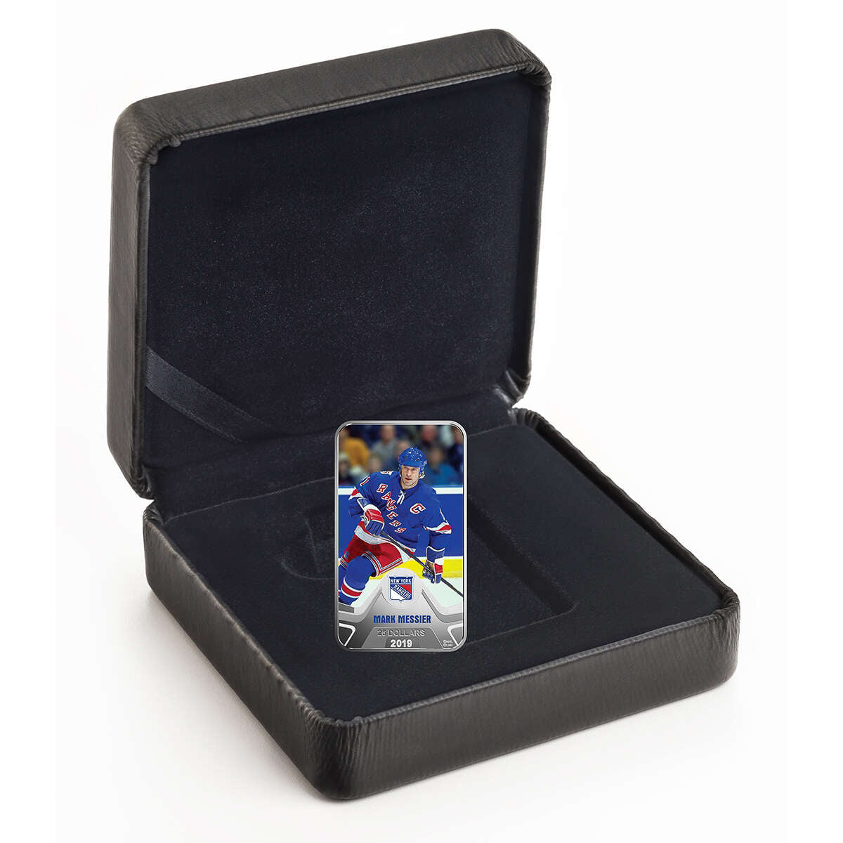 2019 $25 Mark Messier: New York Rangers - Pure Silver Coin