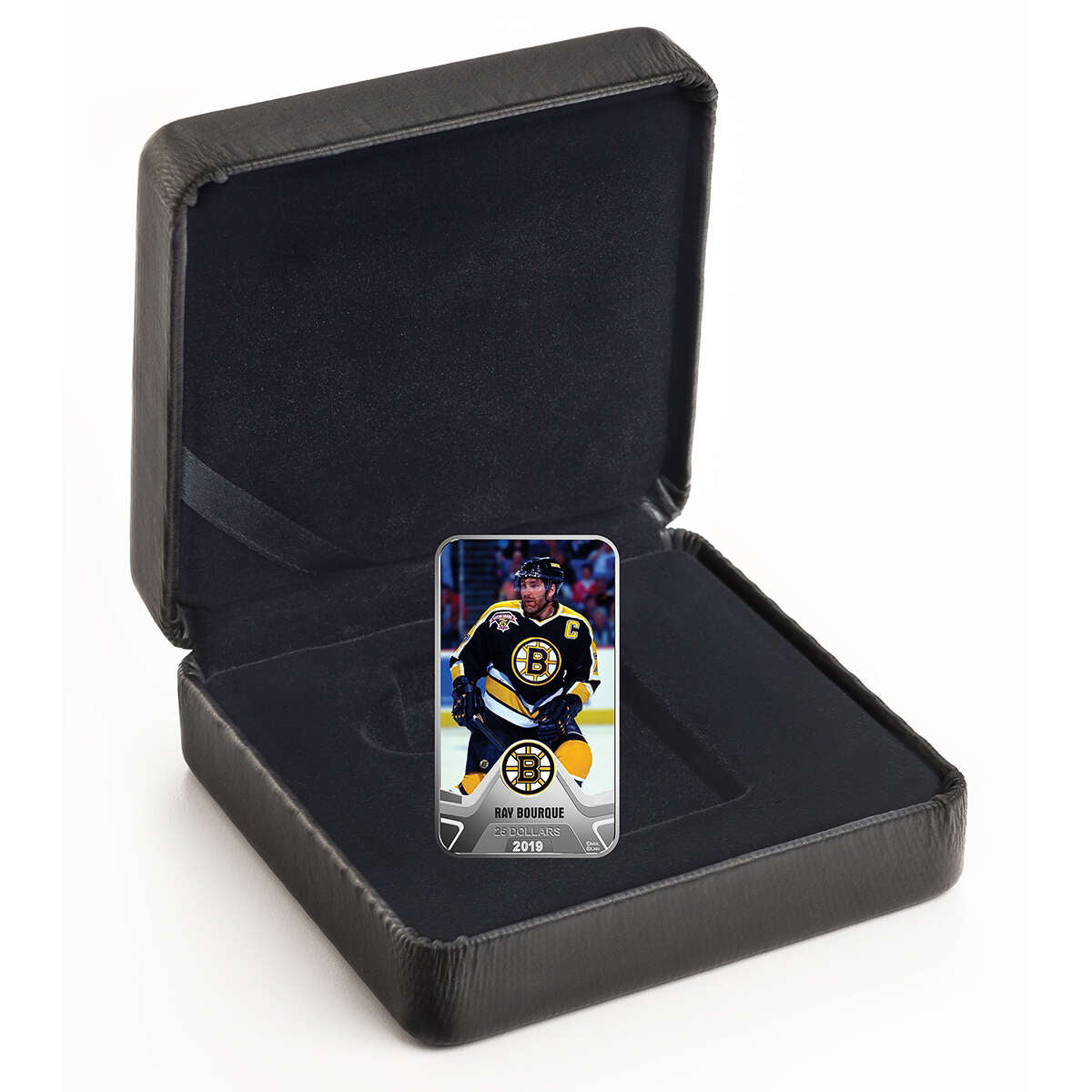 2019 $25 Ray Bourque: Boston Bruins - Pure Silver Coin