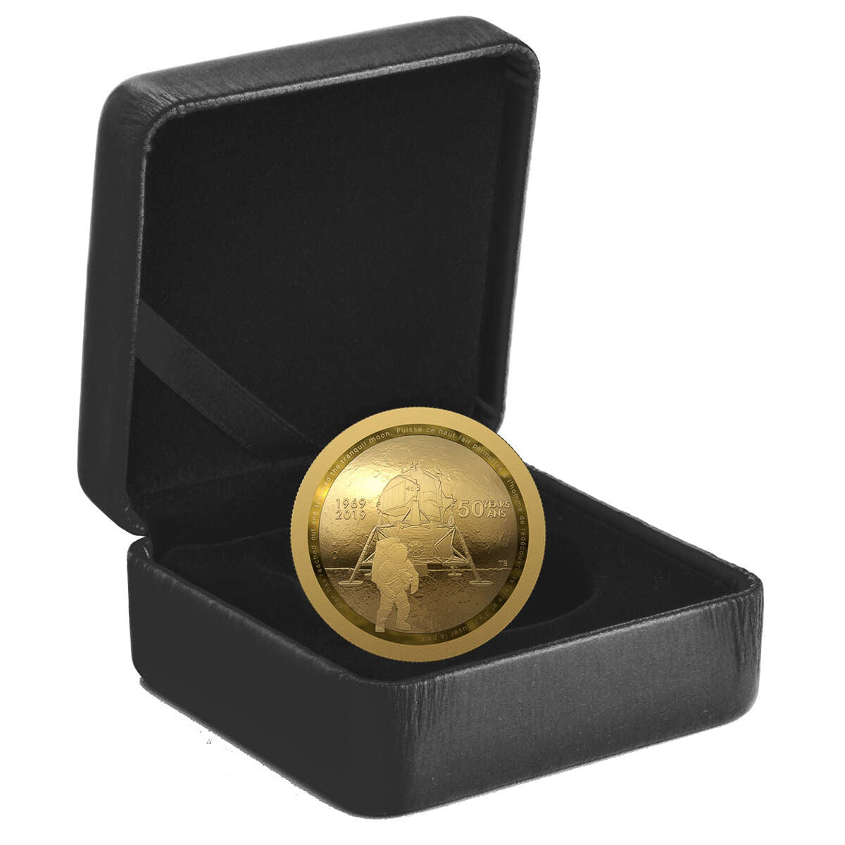 2019 $100 50th Anniversary of the Apollo 11 Moon Landing - Pure Gold Coin