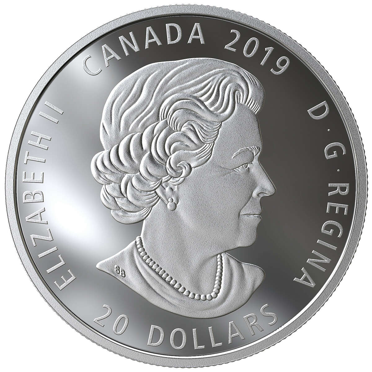 2019 $20 Reflections: Bald Eagle - Pure Silver Coin