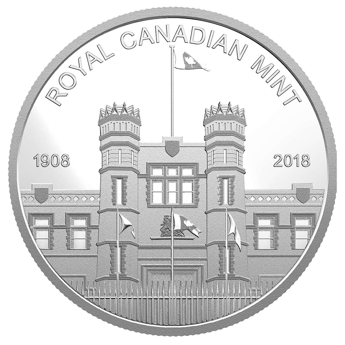 2018 Classic Canadian Colourised Coin Set - Pure Silver Proof Set