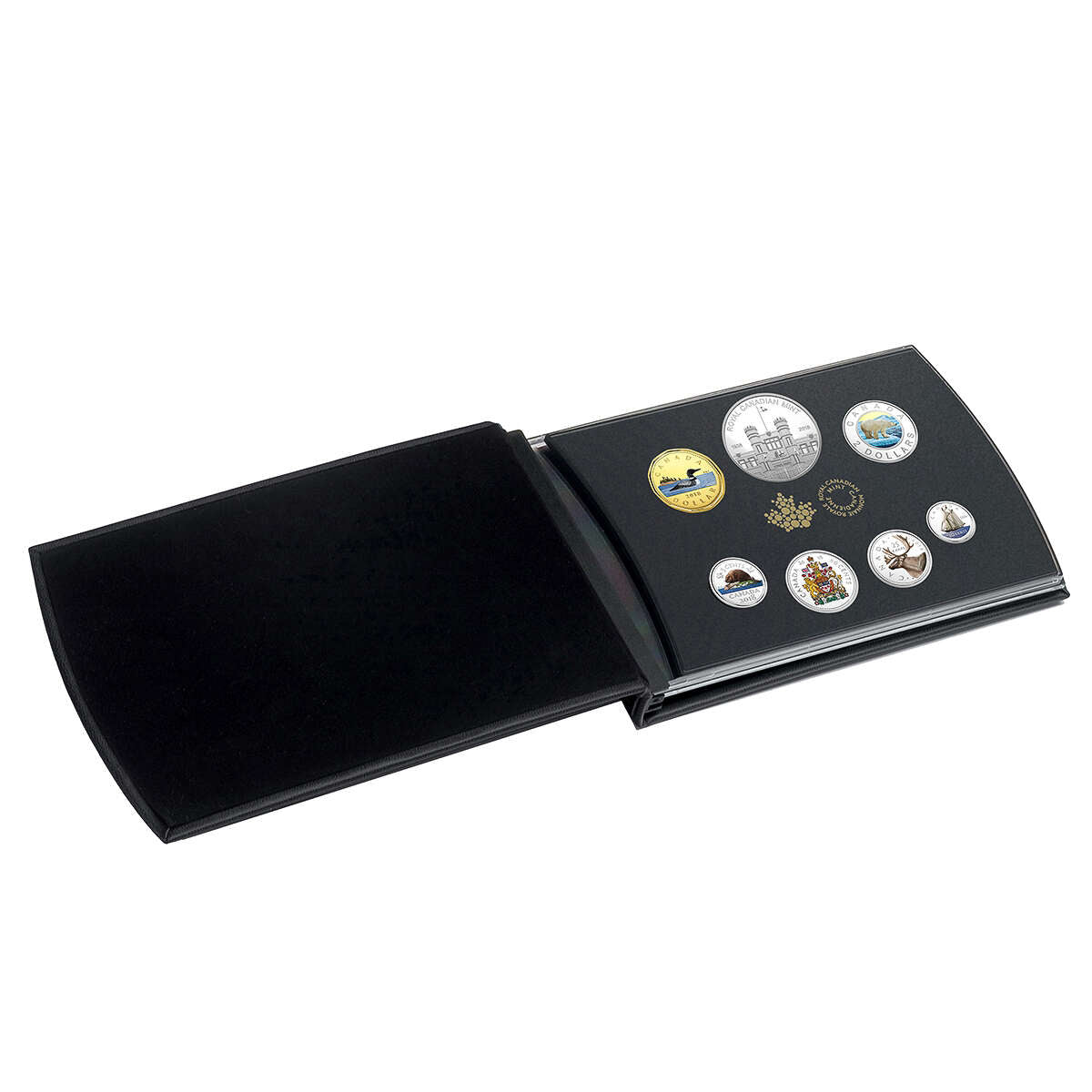 2018 Classic Canadian Colourised Coin Set - Pure Silver Proof Set