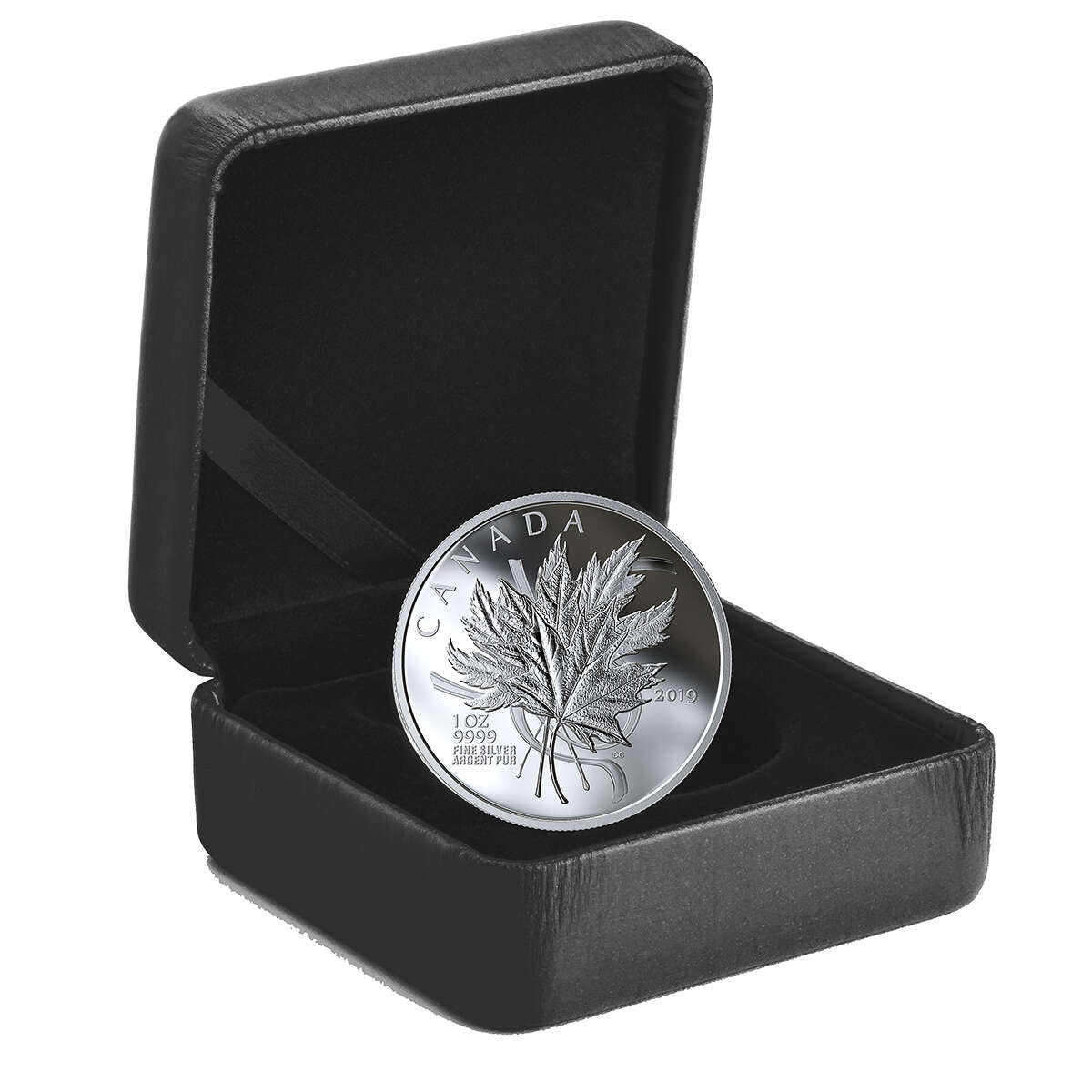 2019 $20 The Beloved Maple Leaf - Pure Silver Coin