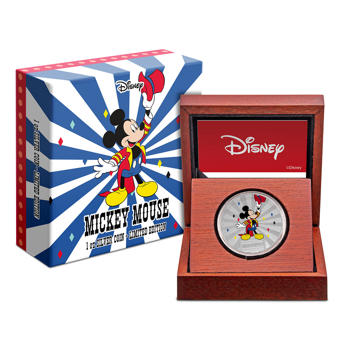 2019 $2 Mickey & Friends: Mickey Mouse - Pure Silver Coin