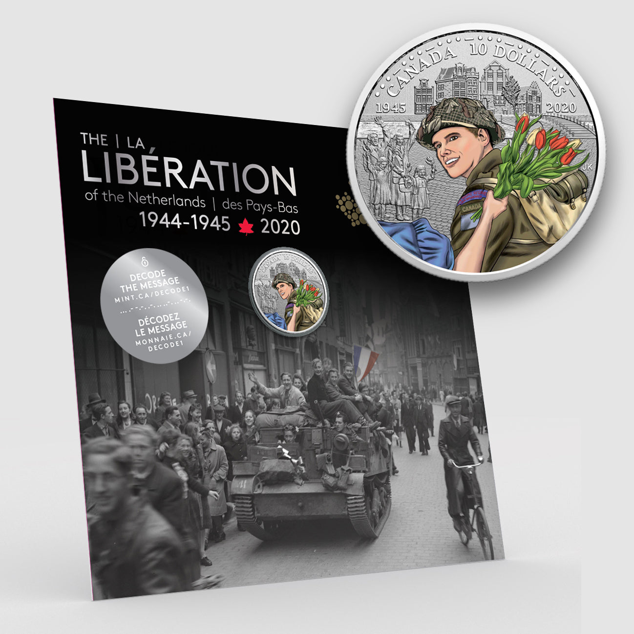 2020 $10 VE Netherlands - Pure Silver Coin