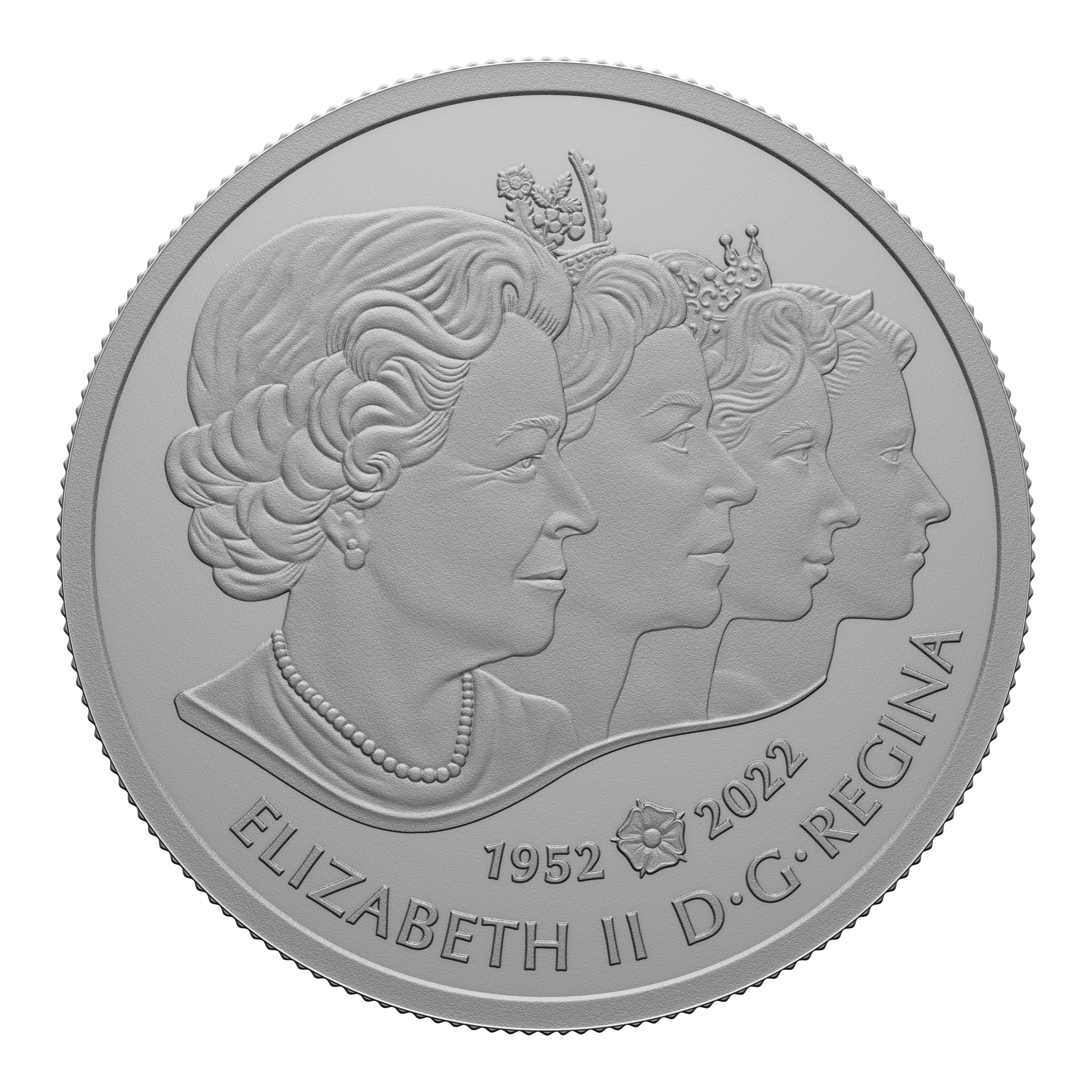 2022 $5 A Portrait of Queen Elizabeth II - Pure Silver Coin